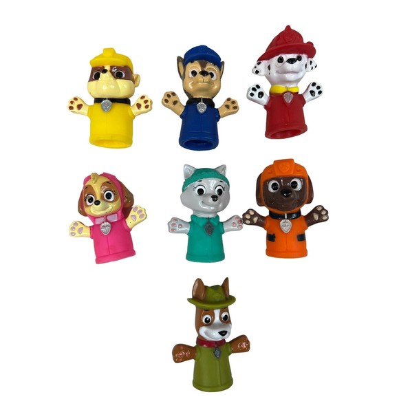 Nickelodeon Toys Nickelodeon Paw Patrol Finger Puppets Bath Toy 7